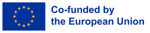 EU emblem with co-financing text in English